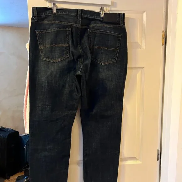 Men's Lucky Black Label Jeans, 329 Classic Straight Darkwash, 38w, 32L - Picture 2 of 5
